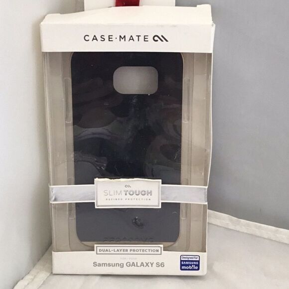 Case-Mate Slim Tough Soft Back Case Galaxy S6 (L) - Picture 1 of 6